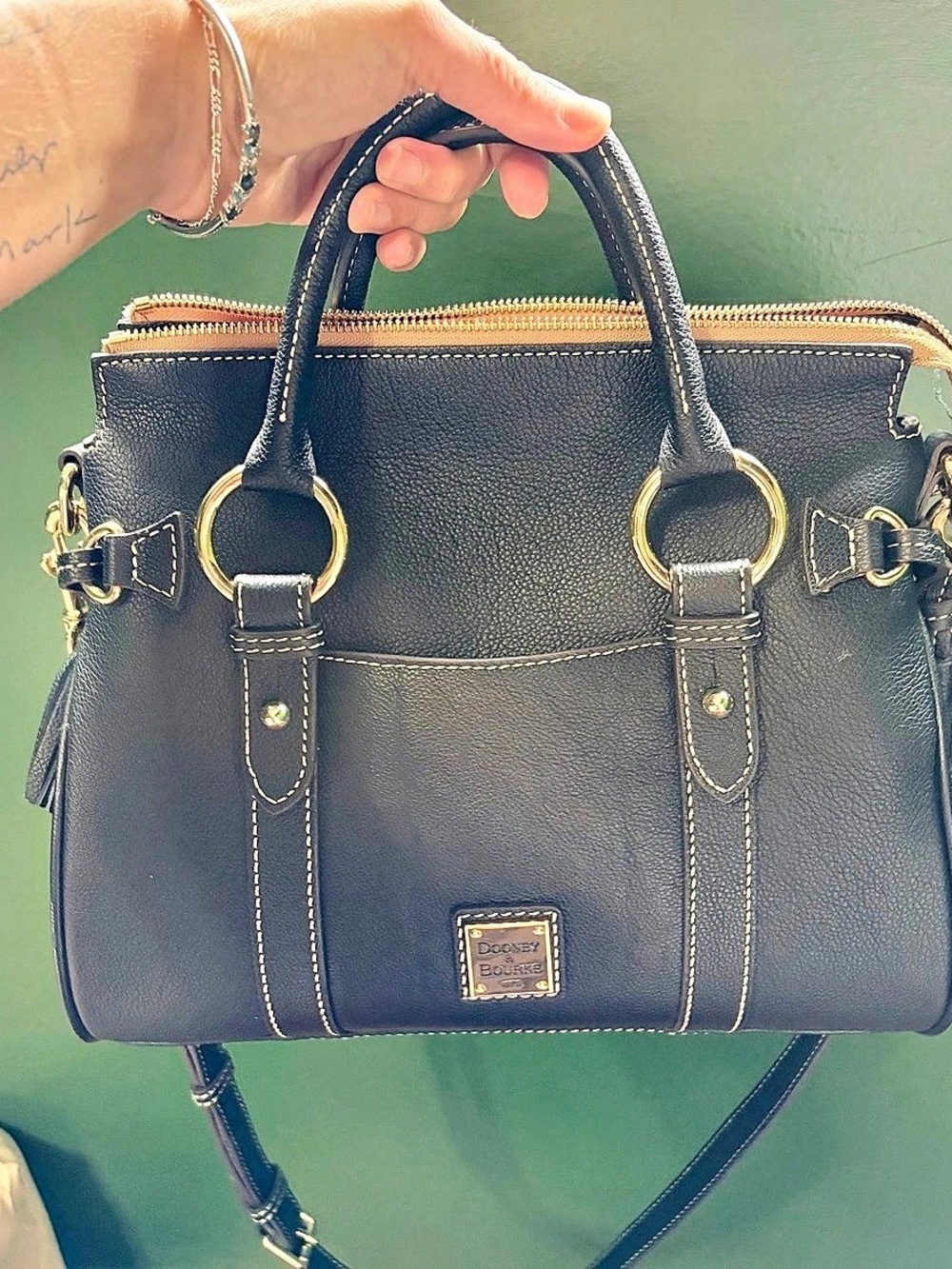 Dooney & Bourke Sorrento Satchel 30 with pocket